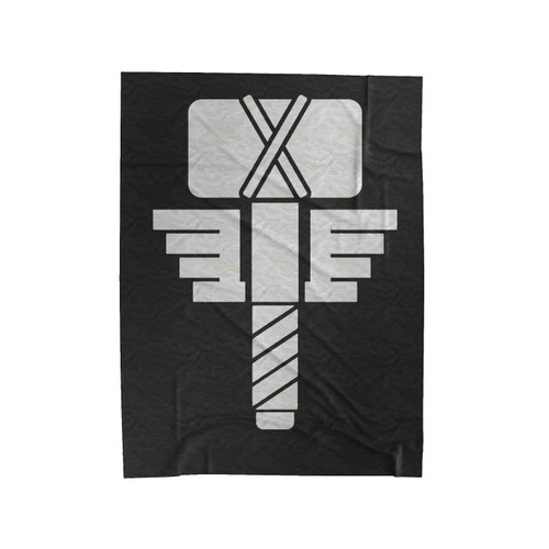 Mjolnir Thor's Hammer Marvel Comics Velveteen Blanket