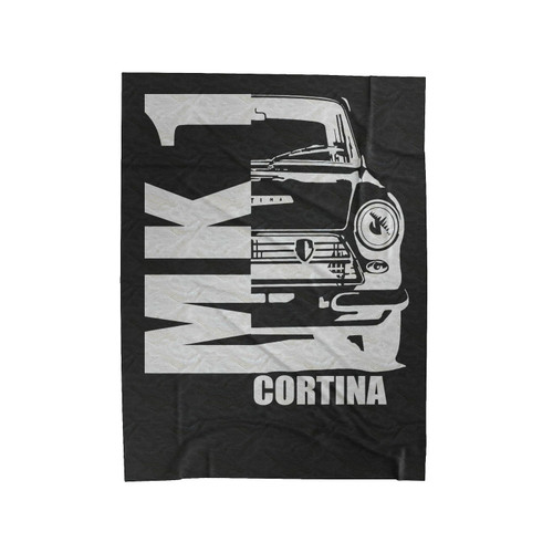 Mk1 Cortina Car Velveteen Blanket