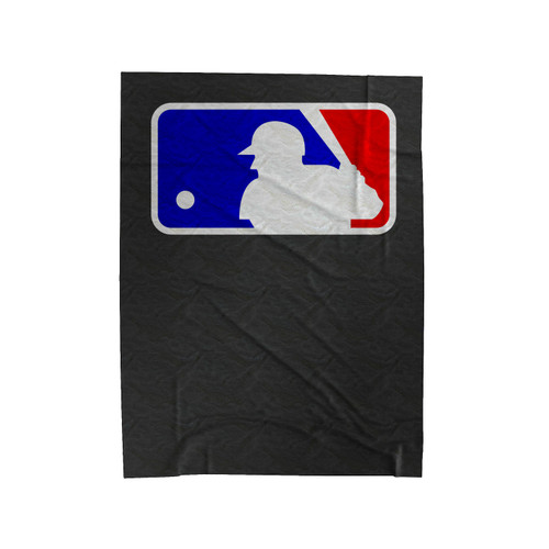 Mlb Baseball Logo Velveteen Blanket