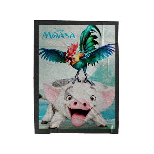 Moana Pua Heihhei Velveteen Blanket