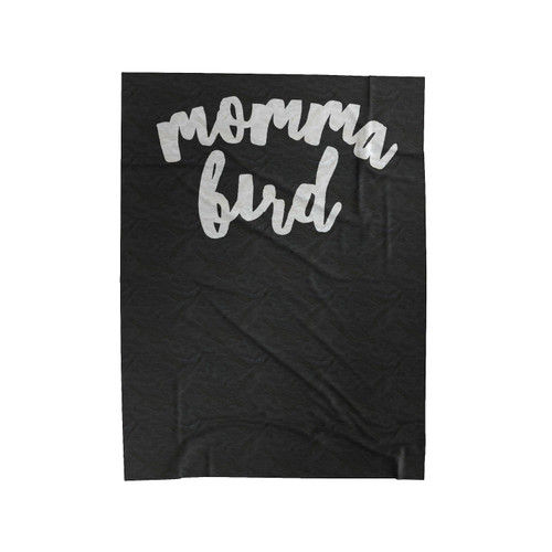 Momma Bird Mother's Day Velveteen Blanket