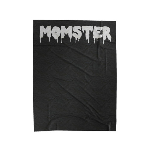Momster Funny Halloween Funny Mom Velveteen Blanket