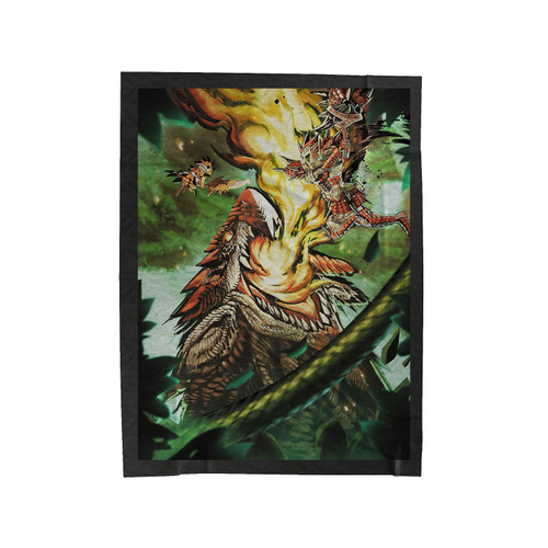 Monster Hunter World Velveteen Blanket