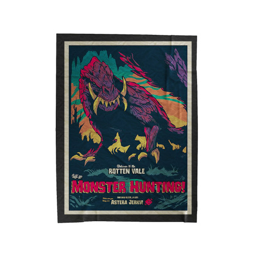 Monster Hunting Rotten Vale Velveteen Blanket