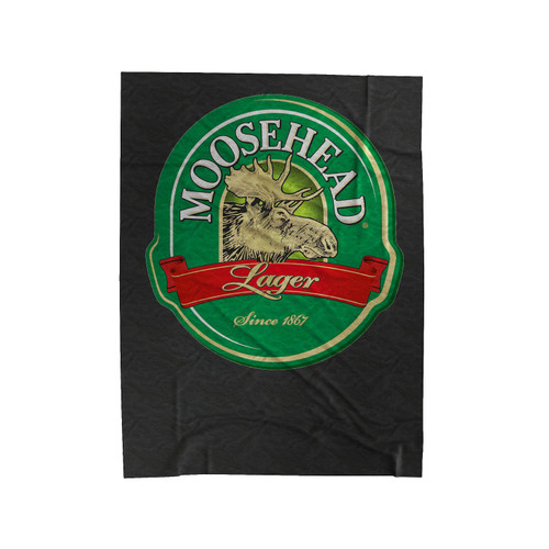 Moosehead Beer Velveteen Blanket