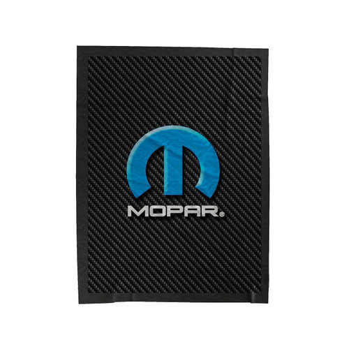 Mopar Dodge Carbon Velveteen Blanket