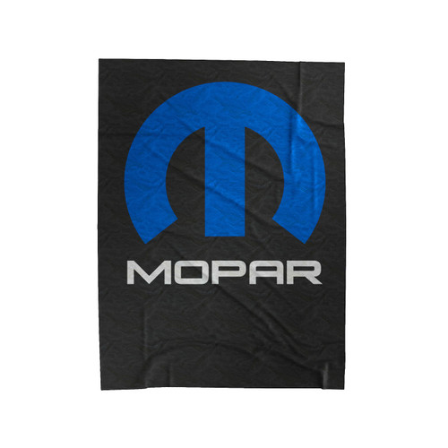 Mopar Dodge Racing Logo Velveteen Blanket