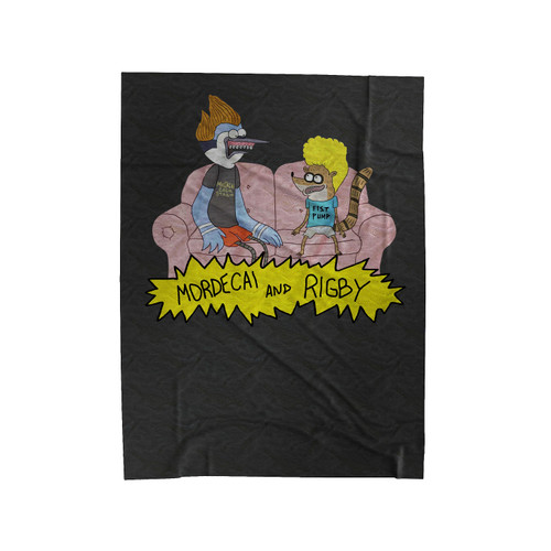 Mordecai And Rigby Cartoon Network Velveteen Blanket
