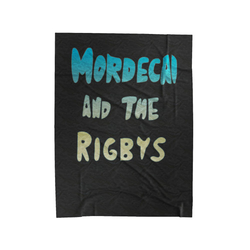 Mordecai And The Rigbys Velveteen Blanket