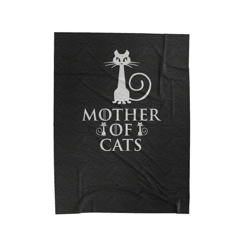 Mother Of Dragons Cats Khaleesi Game Of Thrones Daenerys Velveteen Blanket