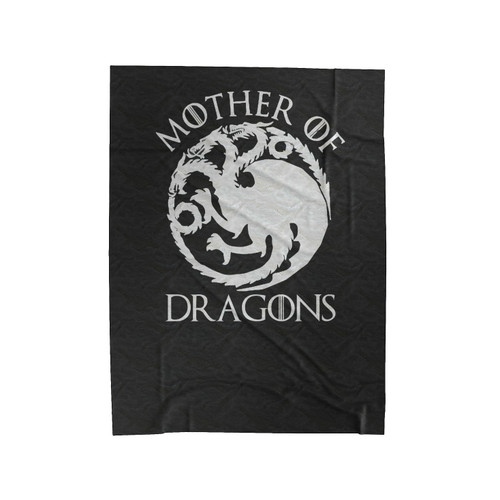 Mother Of Dragons Game Of Thrones Khaleesi Velveteen Blanket
