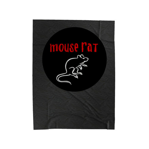 Mouse Rat Logo Parks And Recreation Leslie Knope Ron Swanson Velveteen Blanket