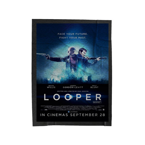 Movie Looper In Cinemas Velveteen Blanket