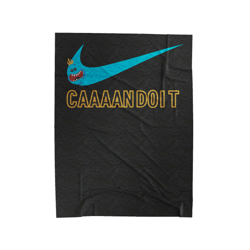 Mr Meeseeks Caaaan Do It Comedy Rick & Morty Velveteen Blanket