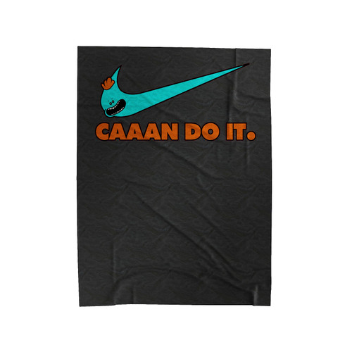 Mr Meeseeks Caaan Do It Comedy Rick & Morty Velveteen Blanket