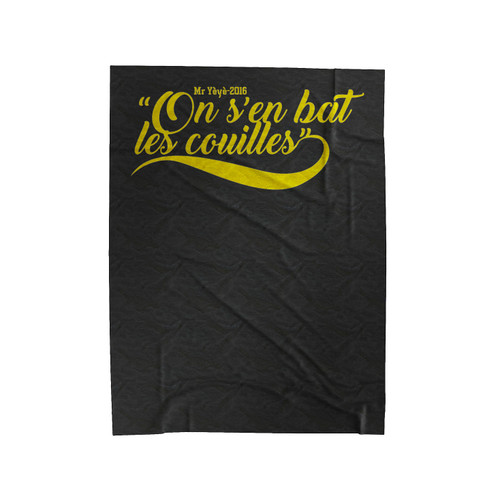 Mr Yang It Is To Bat Balls Lettering Velveteen Blanket
