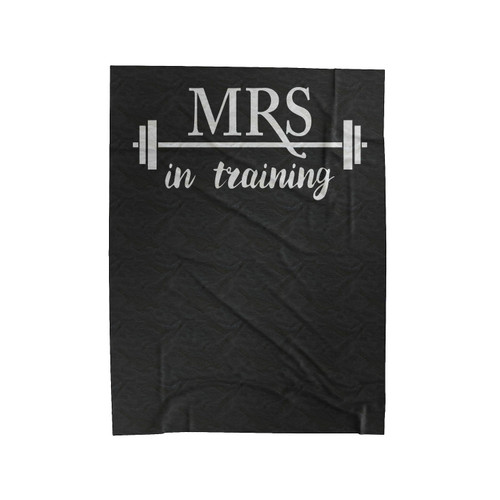 Mrs In Training 1 Velveteen Blanket