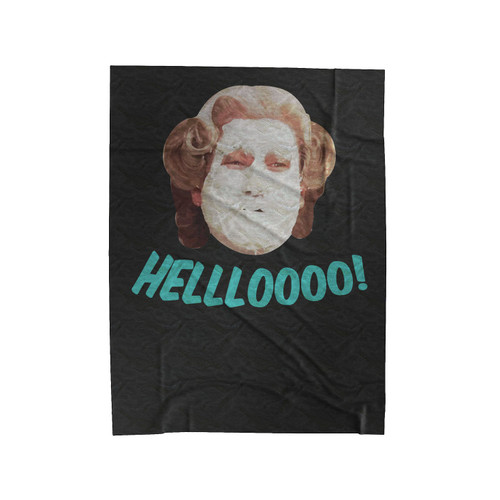 Mrs. Doubtfire Hello! Robin Williams Velveteen Blanket
