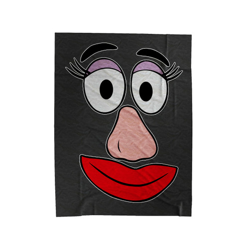 Mrs. Potato Head Velveteen Blanket