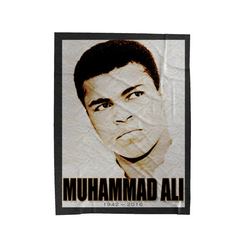Muhammad Ali Boxing Legend Velveteen Blanket