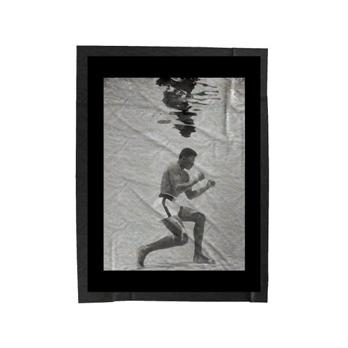 Muhammad Ali The Greatest Underwater Velveteen Blanket