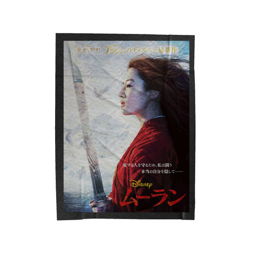 Mulan 2020 Velveteen Blanket