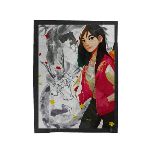 Mulan Modern Princess Velveteen Blanket