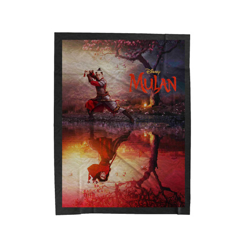 Mulan Two Version Velveteen Blanket