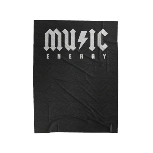 Music Energy Velveteen Blanket