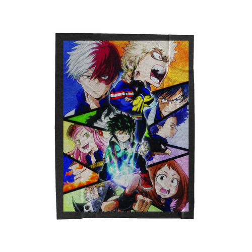My Hero Academia Faces Velveteen Blanket