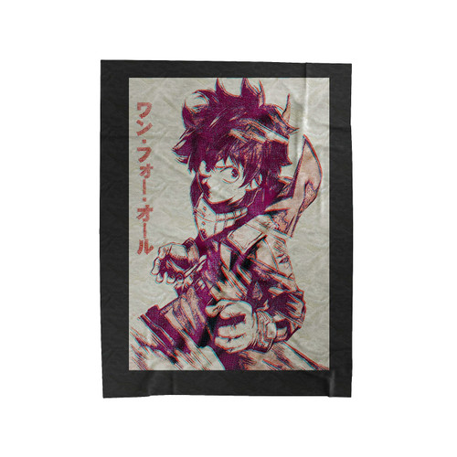 My Hero Academia Izuku Midoriya 1 Velveteen Blanket