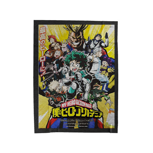 My Hero Academia Mount Wall Velveteen Blanket