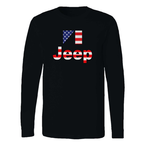 This classic fit usa flag jeep long sleeve shirt is casually elegant and very comfortable. With fine quality print to make one stand out, it's a perfect fit for every occasion.