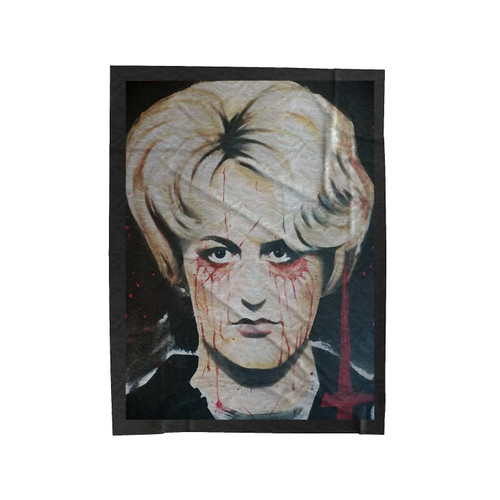 Myra Hindley Serial Killer Velveteen Blanket