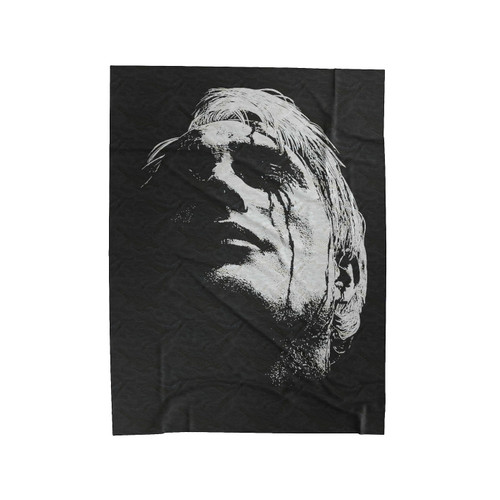 Mysterious Soldier Velveteen Blanket