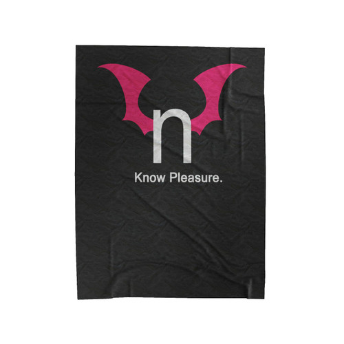 N Hentai Logo Know Pleasure Velveteen Blanket