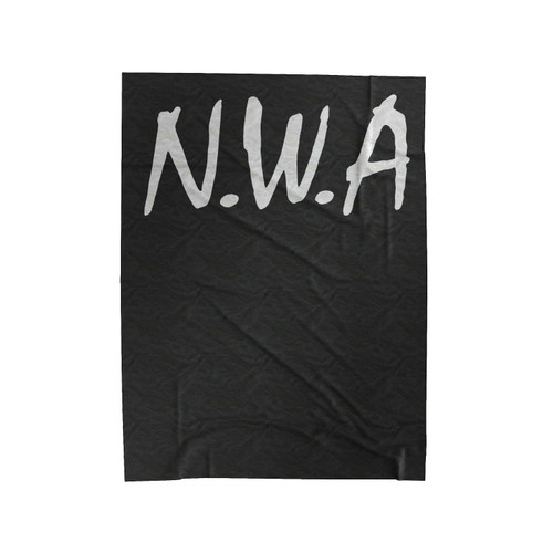 N. W. A Straight Outta Nwa Ice Cube Dr Dre Eazy Dj Yella Ren Velveteen Blanket