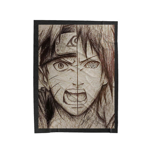 Naruto Sasuke Velveteen Blanket