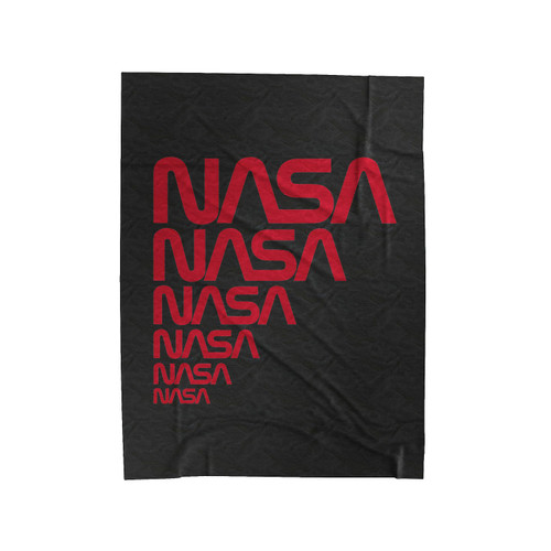 Nasa Nasa Nasa Logo Velveteen Blanket