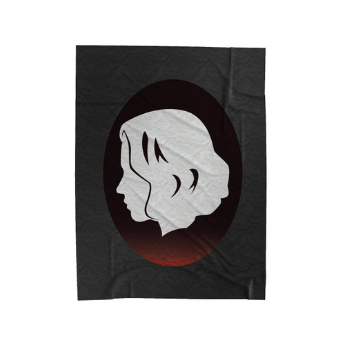 Natasha Romanof Silhouette Velveteen Blanket