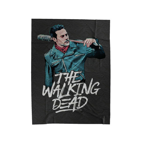 Negan The Walking Dead Velveteen Blanket