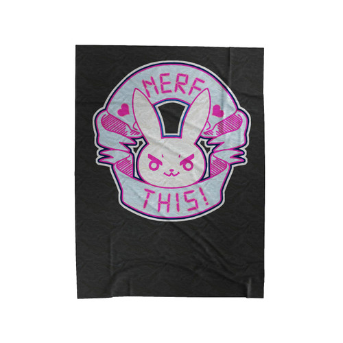 Nerf Overwatch Bunny Velveteen Blanket