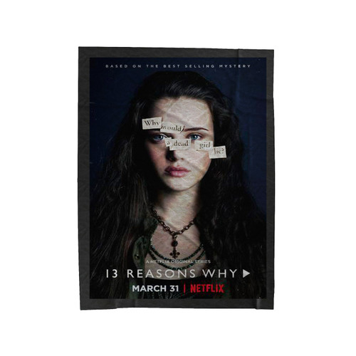 Netflix Series 13 Reasons Why Velveteen Blanket Netflix Series 13 Reasons Why Velveteen Blanket