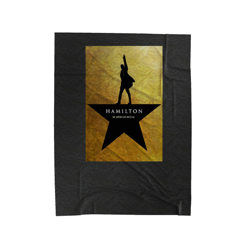 New Alexander Hamilton Velveteen Blanket