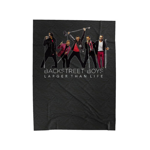 New Bsb Backstreet Boys Larger Than Life Tour Velveteen Blanket