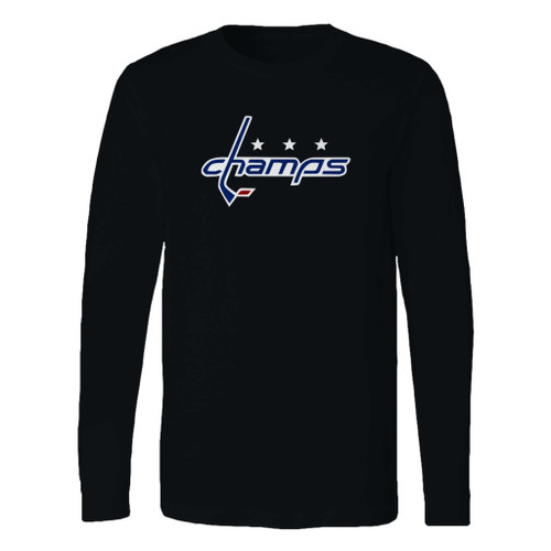 This classic fit washington capitals champs hockey long sleeve shirt is casually elegant and very comfortable. With fine quality print to make one stand out, it's a perfect fit for every occasion.