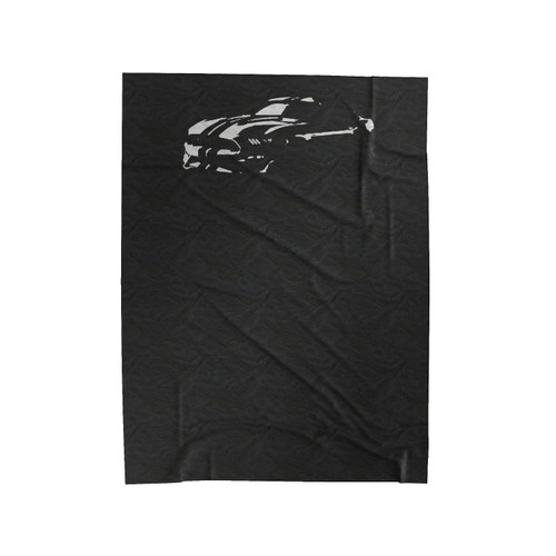 New Ford Mustang Shelby Gt350 American Muscle Cars Automobiles Velveteen Blanket