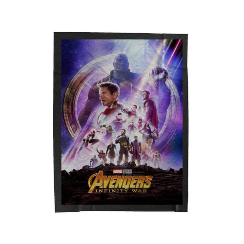 New Infinity War Avengers Velveteen Blanket