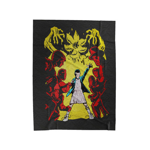 New Loot Crate April Stranger Things Velveteen Blanket