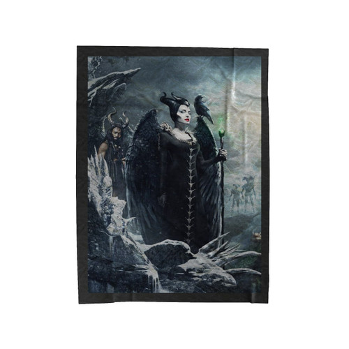 New Maleficent Mistress Velveteen Blanket